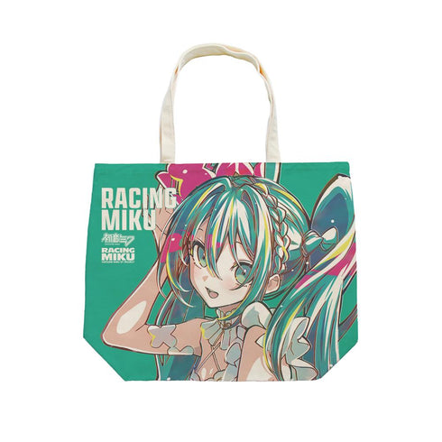 『初音ミク GTプロジェクト』レーシングミク 2025Ver. Ani-Art 第2弾 フルグラフィックトートバッグ ver.B