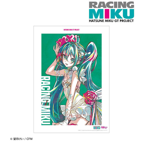 『初音ミク GTプロジェクト』レーシングミク 2025Ver. Ani-Art 第2弾 A3マット加工ポスター ver.B