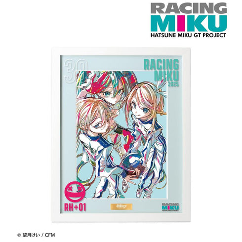 『初音ミク GTプロジェクト』レーシングミク 2025Ver. Ani-Art 第2弾 A4キャラファイングラフオーバーレイ ver.B