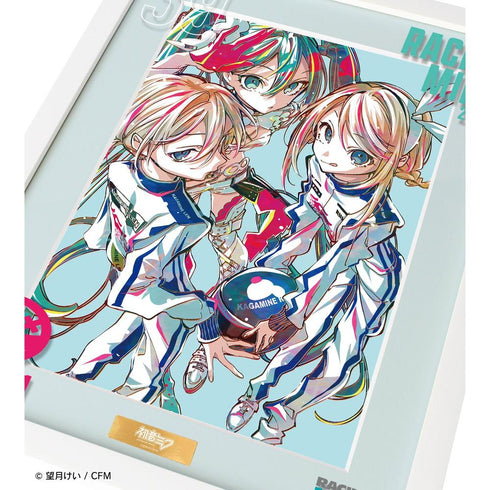 『初音ミク GTプロジェクト』レーシングミク 2025Ver. Ani-Art 第2弾 A4キャラファイングラフオーバーレイ ver.B