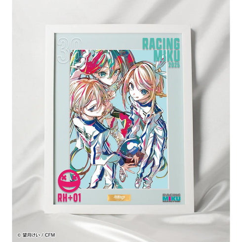 『初音ミク GTプロジェクト』レーシングミク 2025Ver. Ani-Art 第2弾 A4キャラファイングラフオーバーレイ ver.B