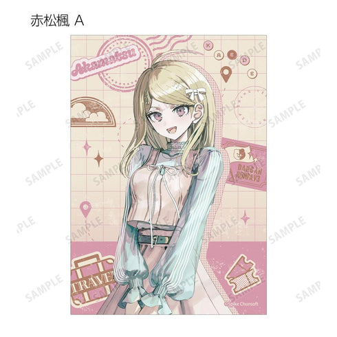『ダンガンロンパシリーズ』緜さんイラスト 私服で旅行ver. トレーディングブロマイド(単位/BOX)