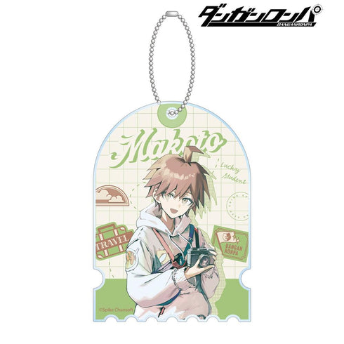 『ダンガンロンパシリーズ』緜さんイラスト 苗木誠 私服で旅行ver. BIGアクリルキーホルダー