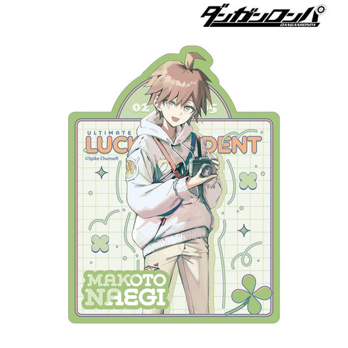 "Danganronpa Series" by Mugen: Makoto Naegi in Casual Clothes on Vacation Ver. Die-Cut Sticker