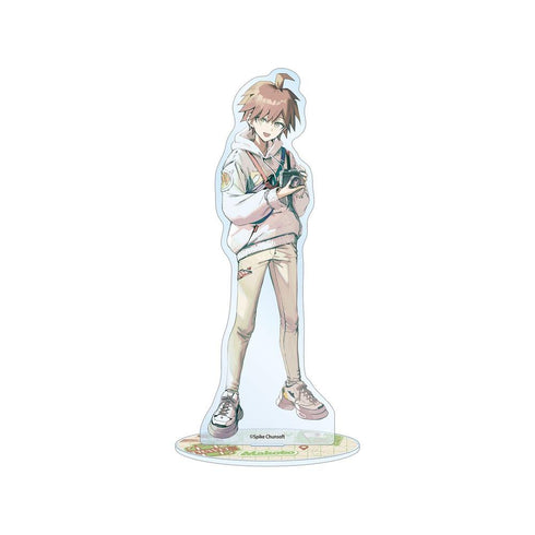 "Danganronpa Series" - Maki's Illustration: Makoto Naegi in Casual Clothes - Travel Version BIG Acrylic Stand