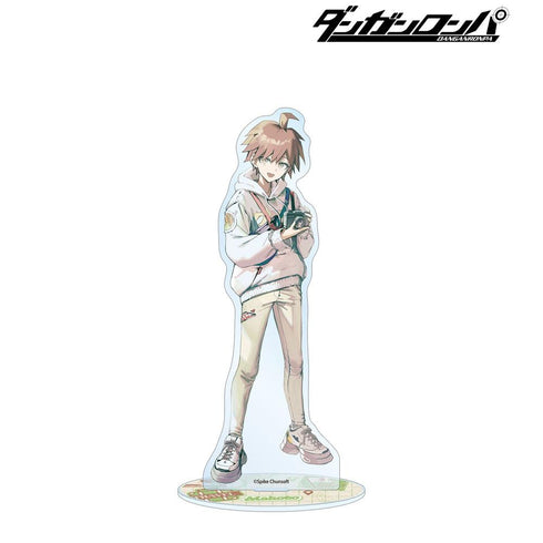 "Danganronpa Series" - Maki's Illustration: Makoto Naegi in Casual Clothes - Travel Version BIG Acrylic Stand