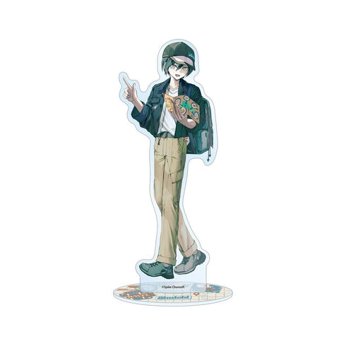 《彈丸論破系列》緜先生插畫 最原終一 私服旅行版 BIG壓克力立牌