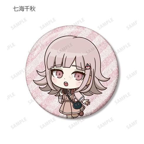 『ダンガンロンパシリーズ』トレーディング ちびキャラ 私服で旅行ver. グリッター缶バッジ(単位/BOX)