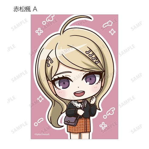 《弹丸论破系列》收藏卡 迷你角色 私服旅行版 写真卡(单位/盒)