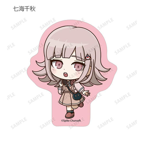 "Danganronpa Series" Trading Card Game: Chibi Characters in Casual Clothes on Vacation Ver. Die-Cut Stickers (Sold by the box)