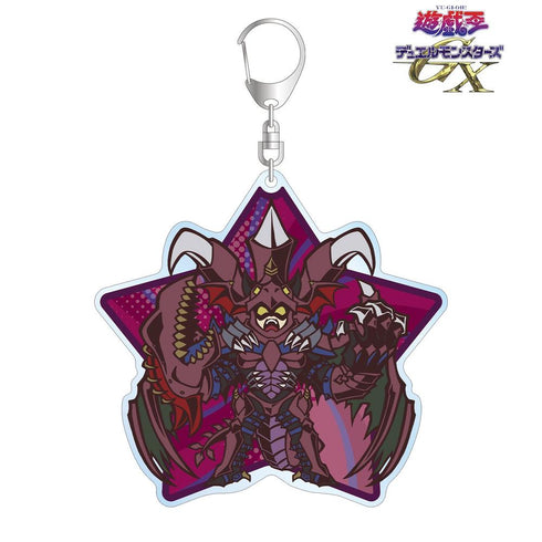 《遊戲王:決鬥怪獸GX》D-HERO Bloo-D 卡通世界 風格變形 BIG壓克力鑰匙圈