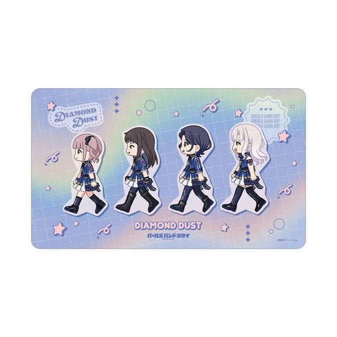 《Girls Band Cry》Diamond Dust 矮哑铃 多功能桌垫