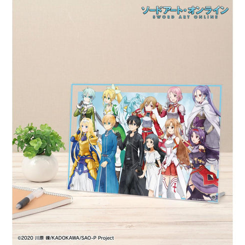 『ソードアート・オンライン』描き下ろし 集合 歩みver. A4アクリルパネル【202609再販】