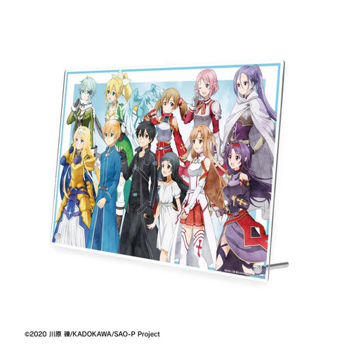 『ソードアート・オンライン』描き下ろし 集合 歩みver. A4アクリルパネル【202609再販】