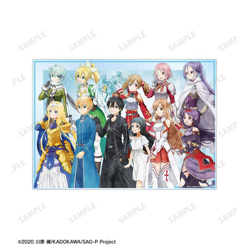 『ソードアート・オンライン』描き下ろし 集合 歩みver. A4アクリルパネル【202609再販】