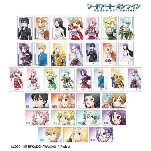 《刀劍神域》全新繪製 步美版 收藏插畫卡(單位/盒)
