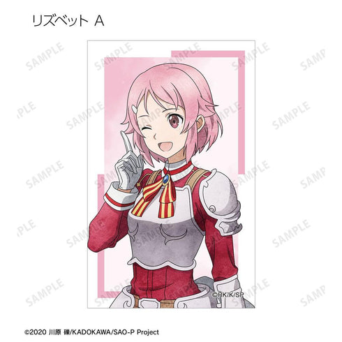 《刀劍神域》全新繪製 步美版 收藏插畫卡(單位/盒)