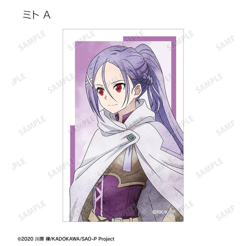 《刀劍神域》全新繪製 步美版 收藏插畫卡(單位/盒)