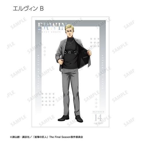 『進撃の巨人』描き下ろし ハーネススタイルver. トレーディングブロマイド(単位/BOX)
