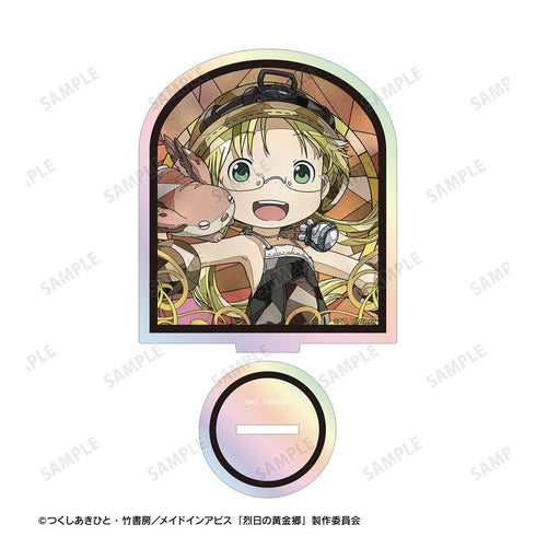 『メイドインアビス 烈日の黄金郷』リコ&メイニャ Aure Glass オーロラアクリルスタンド