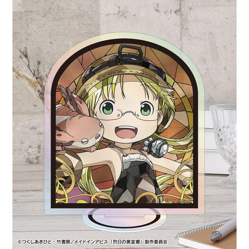 『メイドインアビス 烈日の黄金郷』リコ&メイニャ Aure Glass オーロラアクリルスタンド