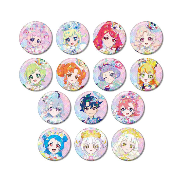 『ひみつのアイプリ』トレーディングホログラム缶バッジ(単位/BOX)