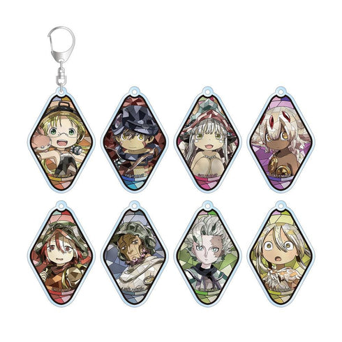 『メイドインアビス 烈日の黄金郷』トレーディング Aure Glass アクリルキーホルダー(単位/BOX)