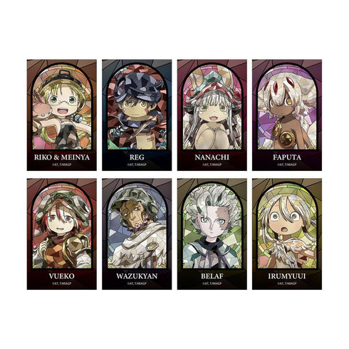 "Made in Abyss: The Golden Country of the Blazing Sun" Trading Card Set: Aure Glass Illustration Cards (Unit: Box)