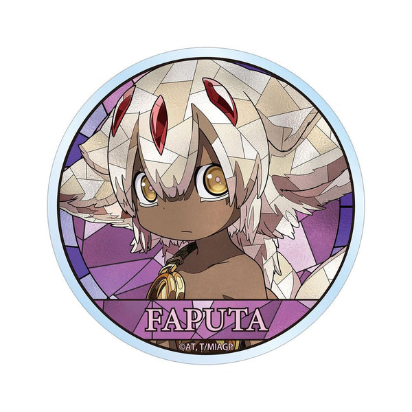 "Made in Abyss: The Golden Country of the Blazing Sun" Faputa Aure Glass Clear Die-Cut Sticker