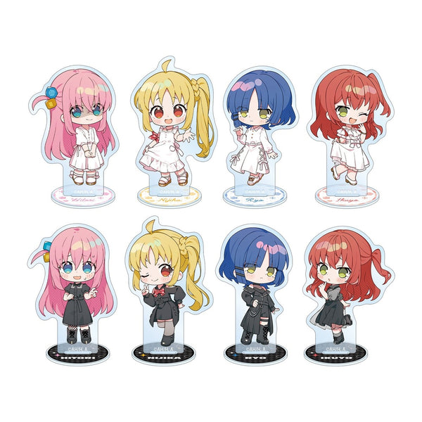 『ぼっち・ざ・ろっく!』上倉エクさんイラスト 白いワンピースver.&黒いワンピースver. トレーディングアクリルスタンド(単位/BOX)【202609再販】
