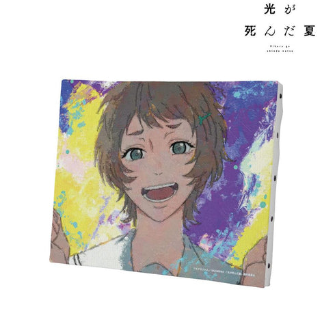 『光が死んだ夏』山岸朝子 grunge CANVAS キャンバスボード