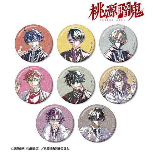 "Togen Ankki" Trading Ani-Art Glitter Pin Badges (Sold by the box)