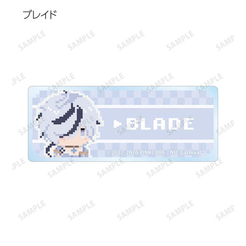 『NU: カーニバル』トレーディング ドット絵 アクリルネームプレート(単位/BOX)