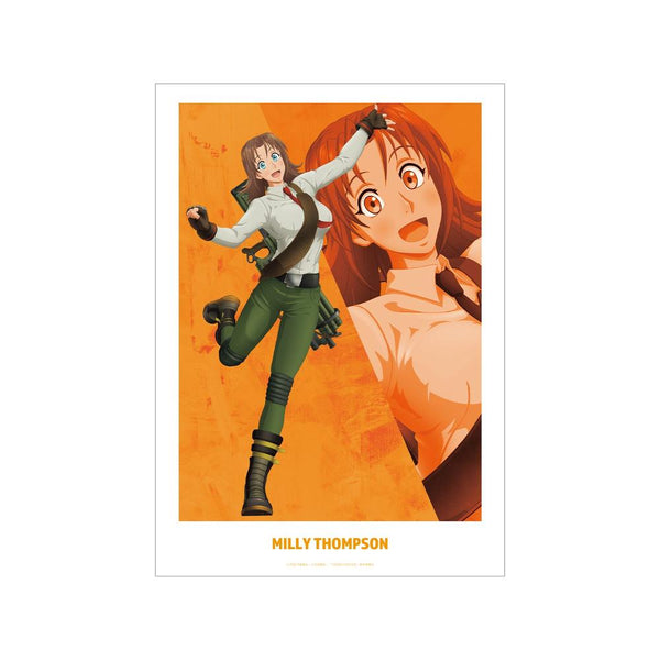 《TRIGUN STARGAZE》米莉·汤普森 角色视觉图 A3哑光处理海报