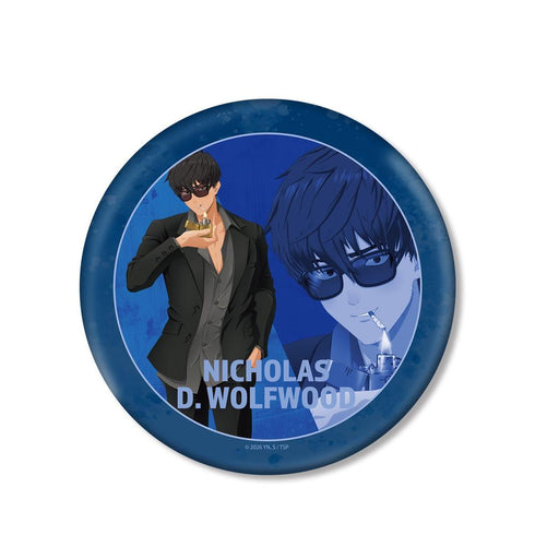 "TRIGUN STARGAZE" Nicholas D. Wolfwood Character Visual Large Pin Badge