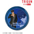 "TRIGUN STARGAZE" Nicholas D. Wolfwood Character Visual Large Pin Badge