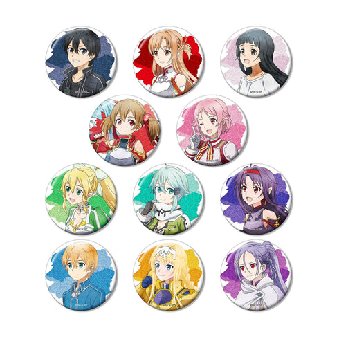 『ソードアート・オンライン』描き下ろし 歩みver. トレーディンググリッター缶バッジ(単位/BOX)【202609再販】