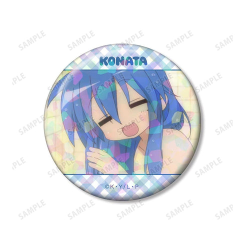 "Lucky☆Star" Konata Izumi Scene Hologram Pin Badge 3-Piece Set