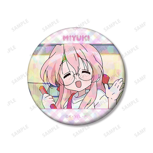 "Lucky Star" Miyuki Takara Scene Hologram Pin Badge 3-Piece Set