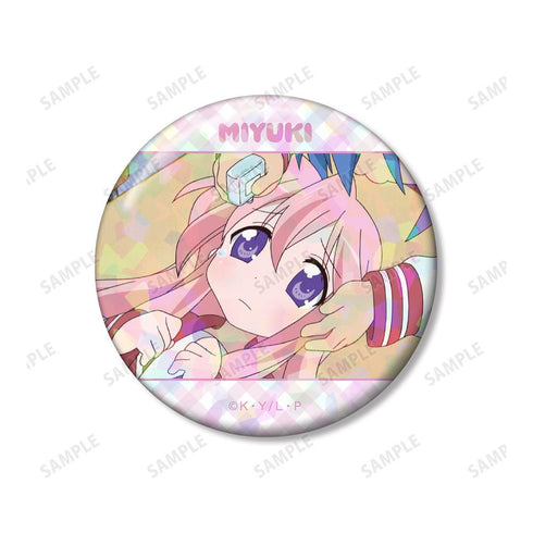 "Lucky Star" Miyuki Takara Scene Hologram Pin Badge 3-Piece Set