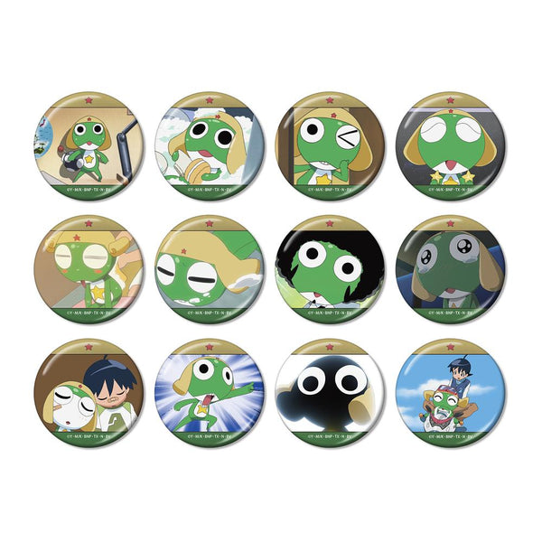 『ケロロ軍曹』トレーディング ケロロだけ 場面写メタリック缶バッジ(単位/BOX)