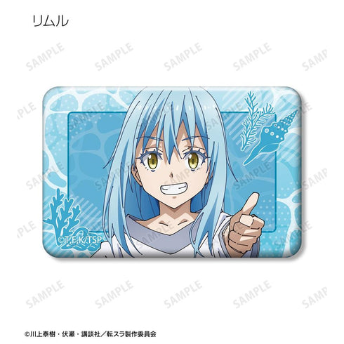 『転生したらスライムだった件 蒼海の涙編』トレーディングスクエア缶バッジ(単位/BOX)