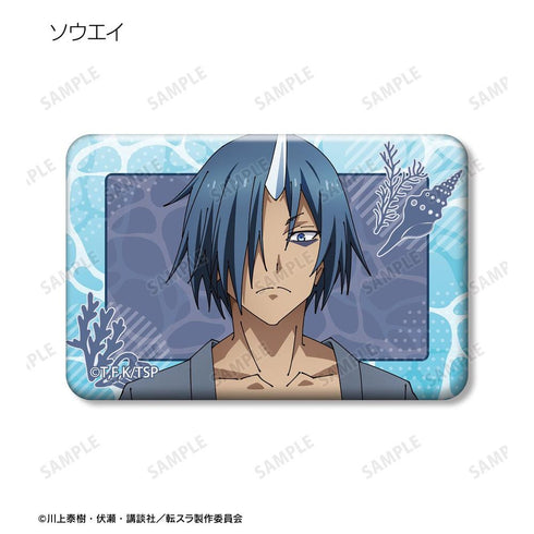 『転生したらスライムだった件 蒼海の涙編』トレーディングスクエア缶バッジ(単位/BOX)