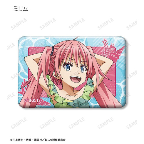 『転生したらスライムだった件 蒼海の涙編』トレーディングスクエア缶バッジ(単位/BOX)