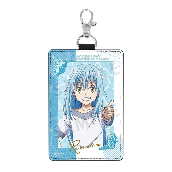 『転生したらスライムだった件 蒼海の涙編』リムル ナスカン付き1ポケット縦型パスケース ver.A