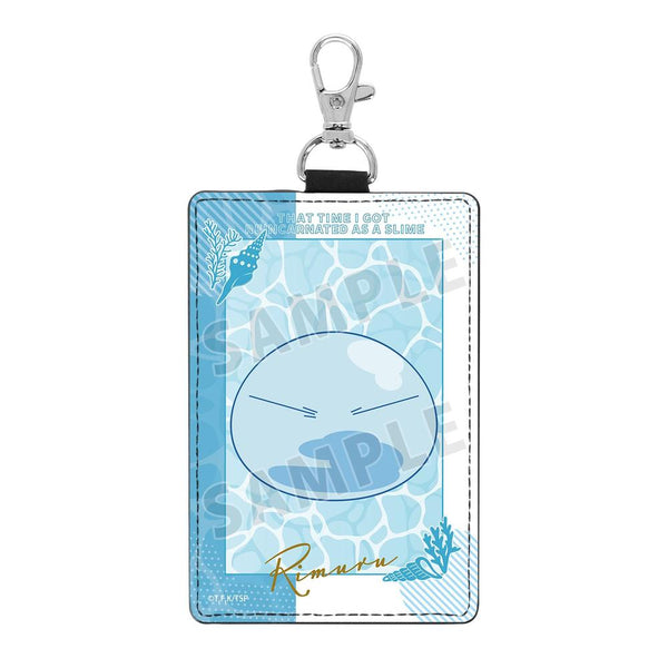 『転生したらスライムだった件 蒼海の涙編』リムル ナスカン付き1ポケット縦型パスケース ver.B