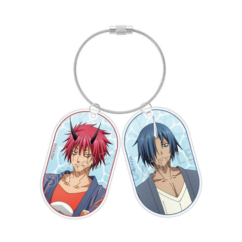 『転生したらスライムだった件 蒼海の涙編』ベニマル&ソウエイ 2連ワイヤーBIGアクリルキーホルダー