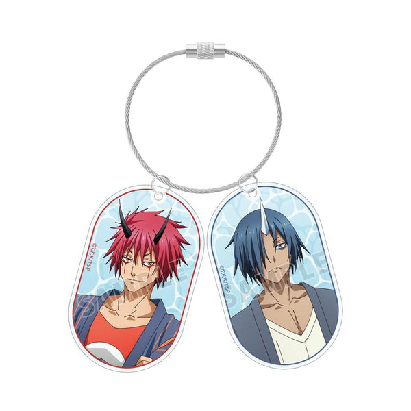 『転生したらスライムだった件 蒼海の涙編』ベニマル&ソウエイ 2連ワイヤーBIGアクリルキーホルダー