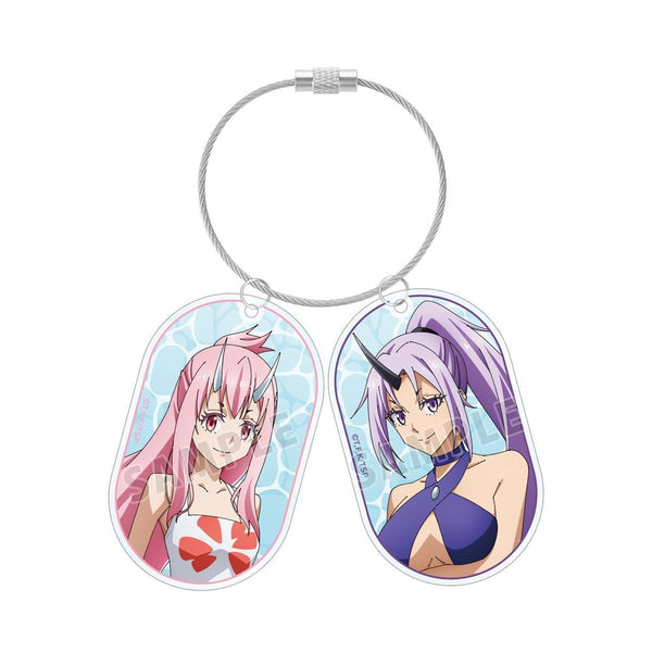『転生したらスライムだった件 蒼海の涙編』シュナ&シオン 2連ワイヤーBIGアクリルキーホルダー