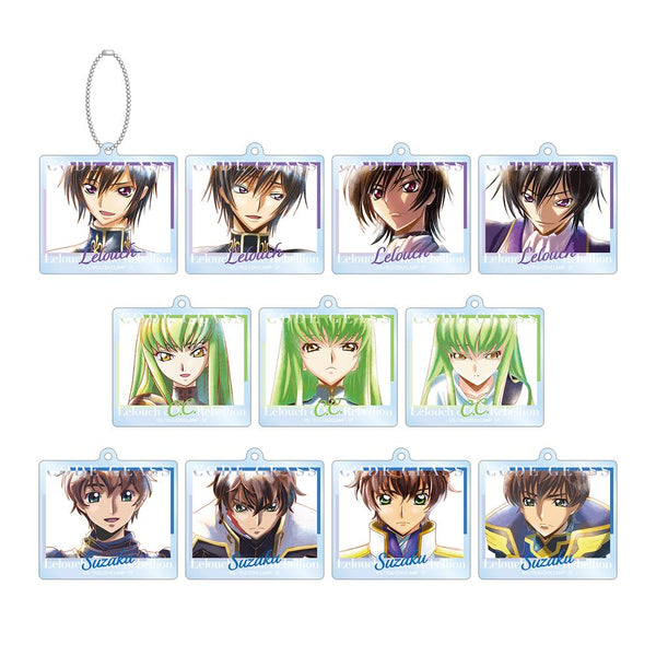 『コードギアス 反逆のルルーシュ』トレーディング Ani-Art aqua label アクリルキーホルダー(単位/BOX)